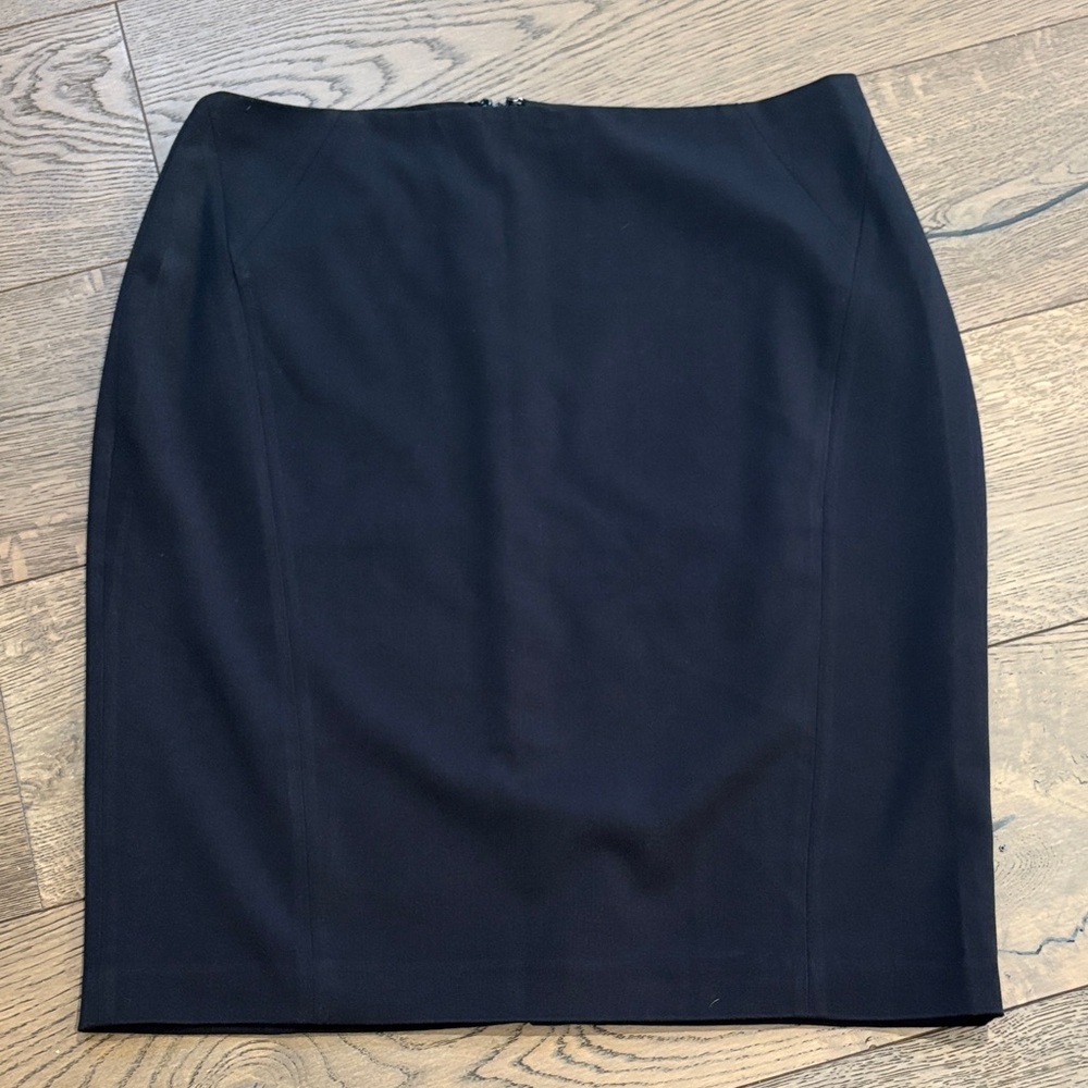 White House Black Market Classic Black Pencil Skirt